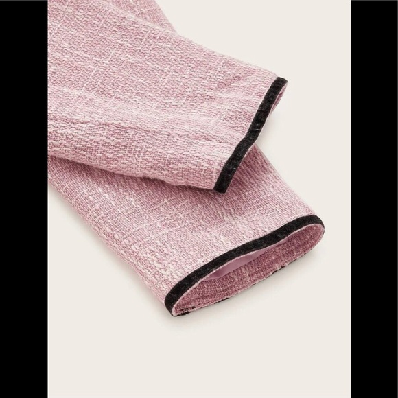 SHEIN Tweed Crop Jacket - Picture 4 of 7